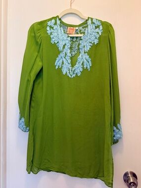 Gorgeous sheer vintage bohemian top